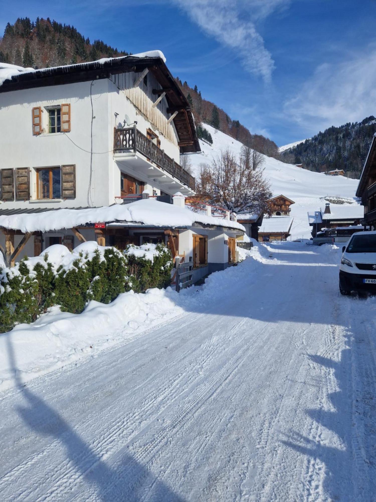 La Duchere 6 Personnes Le Plan La Giettaz Extérieur photo