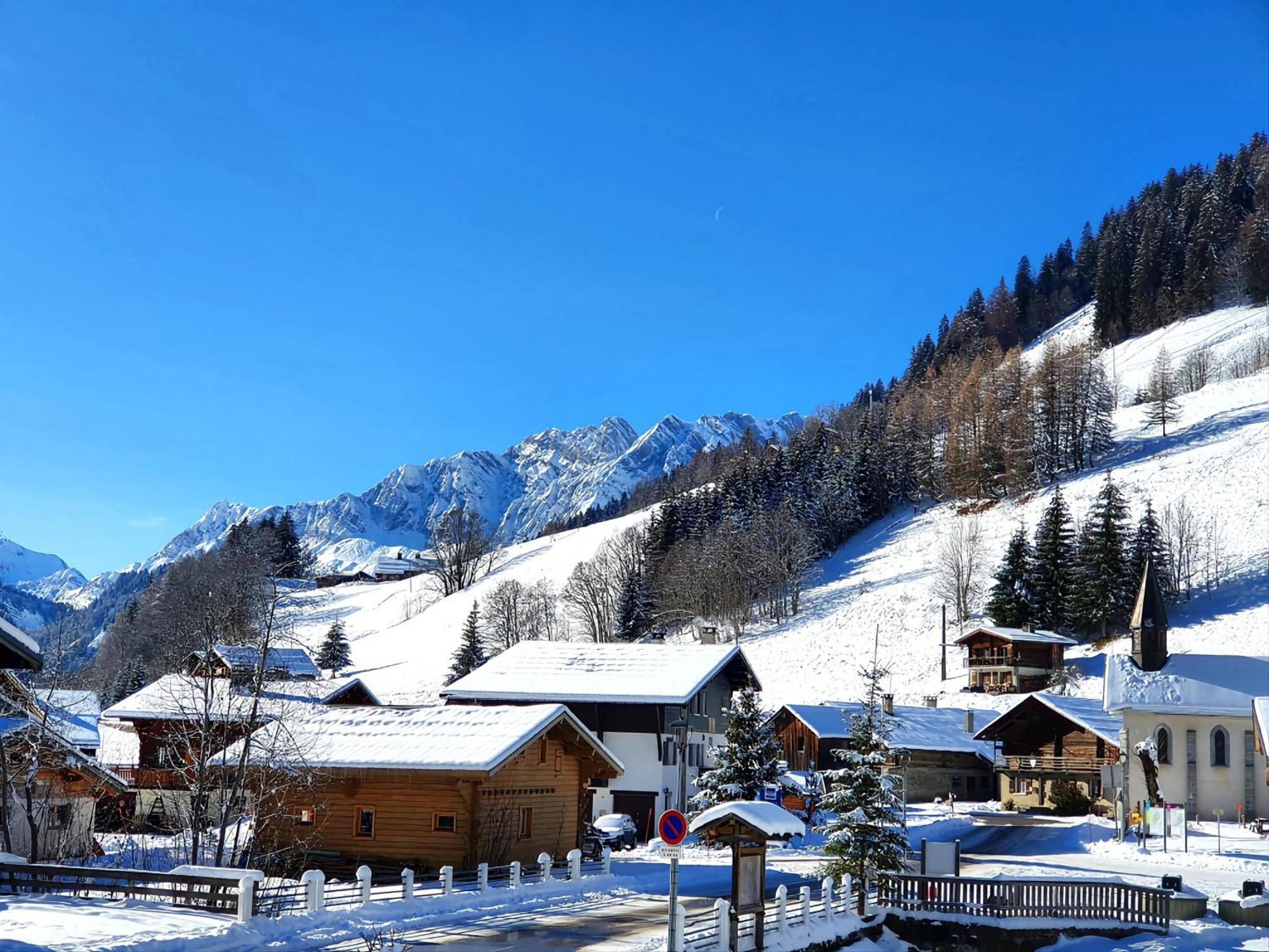 La Duchere 6 Personnes Le Plan La Giettaz Extérieur photo
